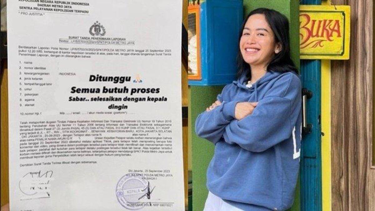 Codeblu membuktikan janjinya untuk mempolisikan Farida Nurhan. Tunjukkan surat tanda penerimaan laporan dari Polda Metro Jaya.