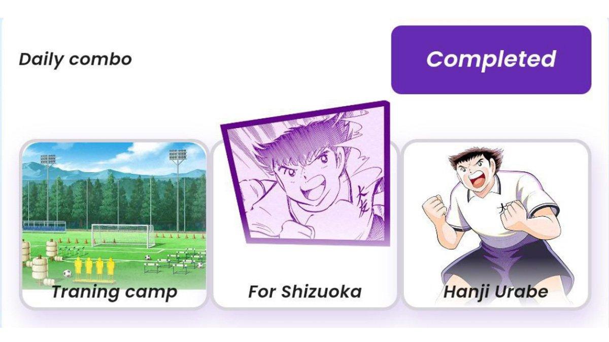 Combo harian Captain Tsubasa 17 Oktober 2024.