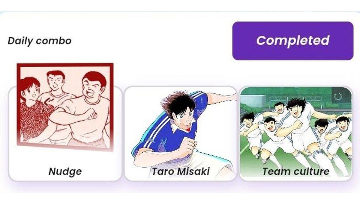 Combo harian Captain Tsubasa 25 Oktober 2024.