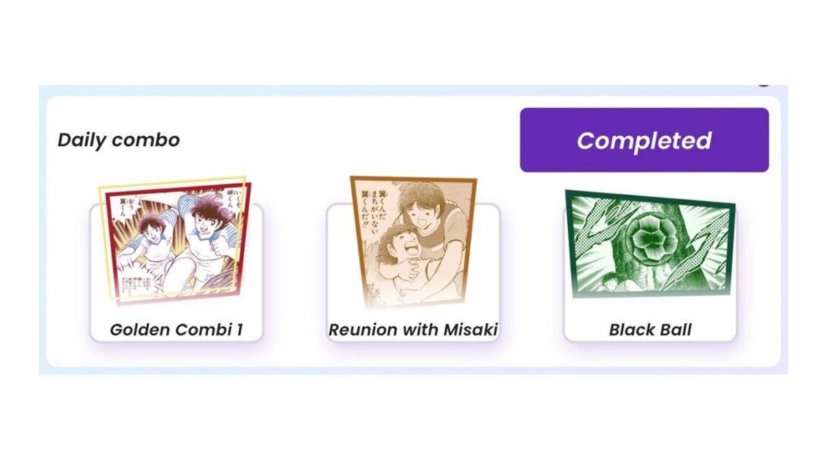 Combo harian Captain Tsubasa 27 September 2024.