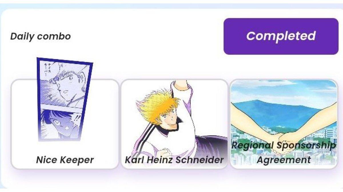 Combo harian Captain Tsubasa 28 Oktober 2024.