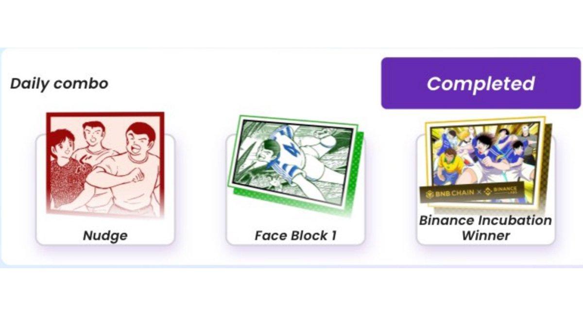 Combo harian Captain Tsubasa 7 Oktober 2024.