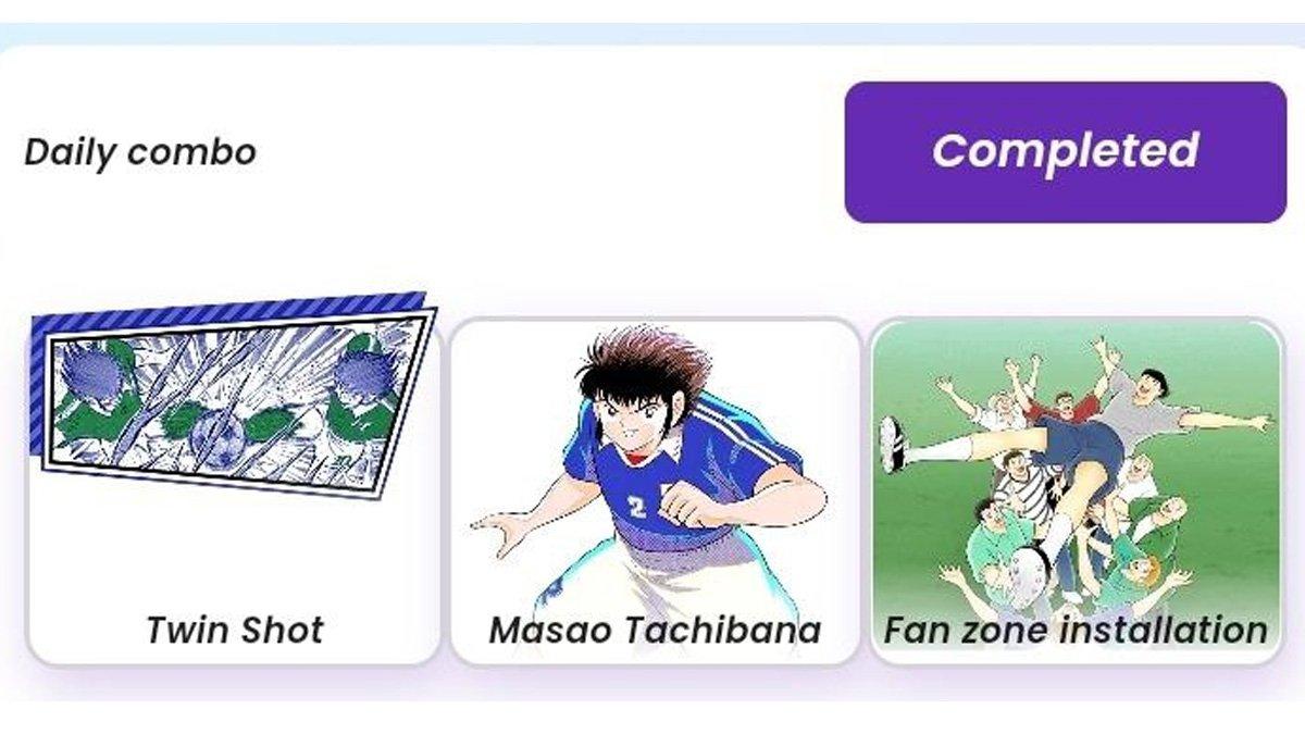 Combo harian Captain Tsubasa Rivals 7 November 2024.