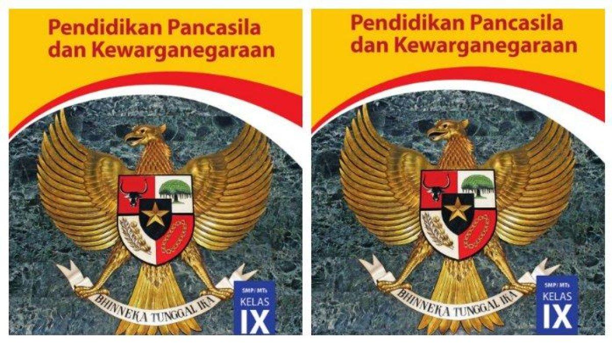 ILUSTRASI KUNCI JAWABAN : Cover Buku PKN Kelas 9 Kurikulum 2013
