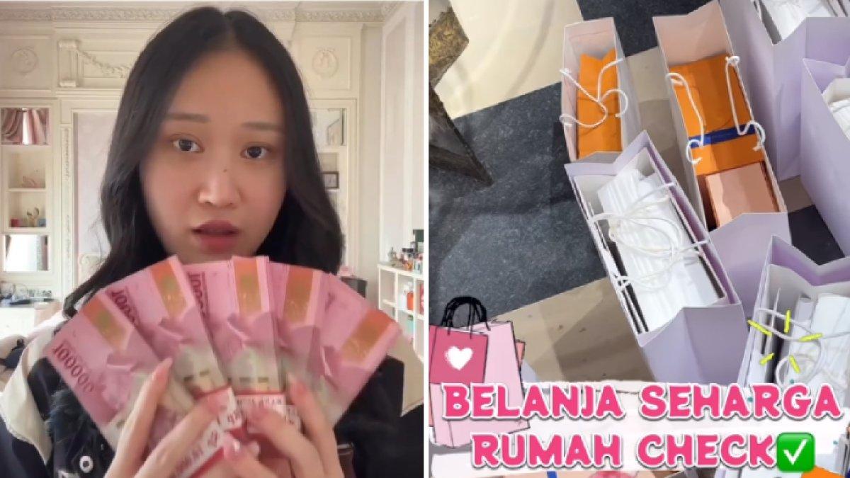 Crazy Rich Surabaya Adeline Margaret borong produk Louis Vuitton, Gucci, hingga Hermes di Paris. 