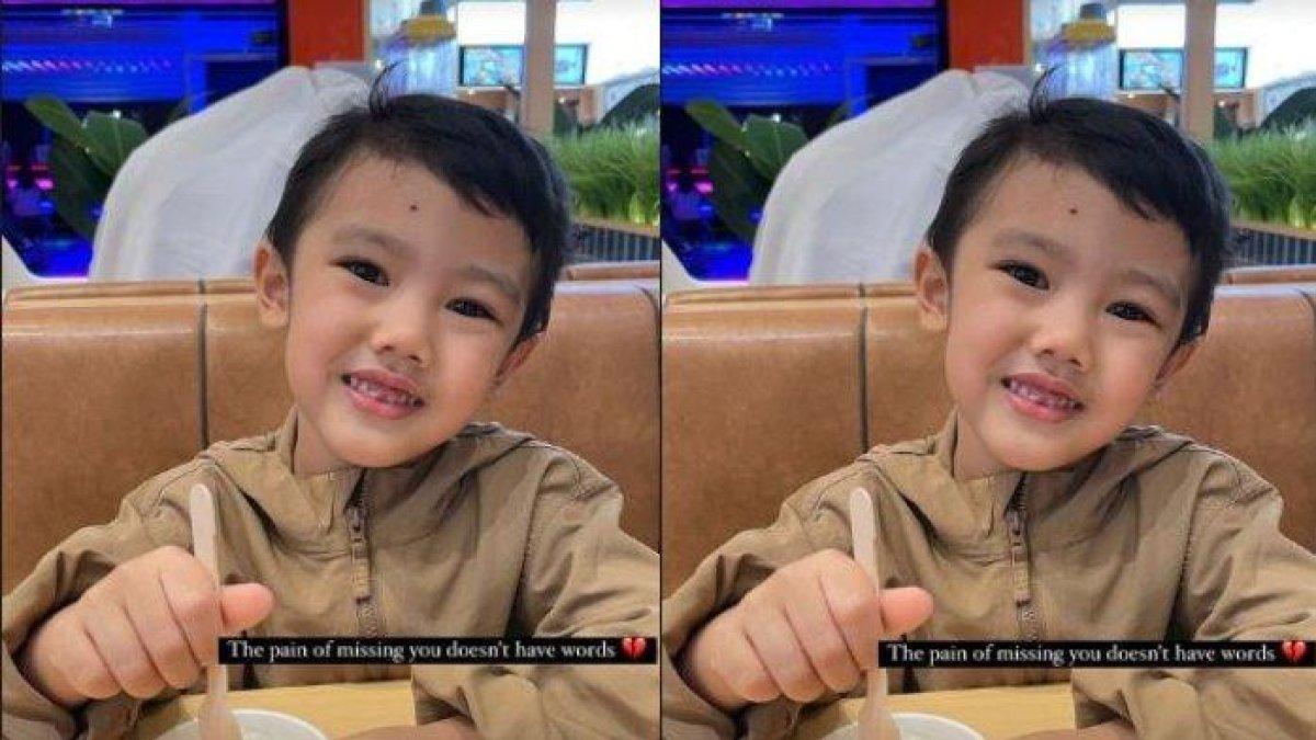 Curahan hati Tamara Tyasmara kehilangan putranya.