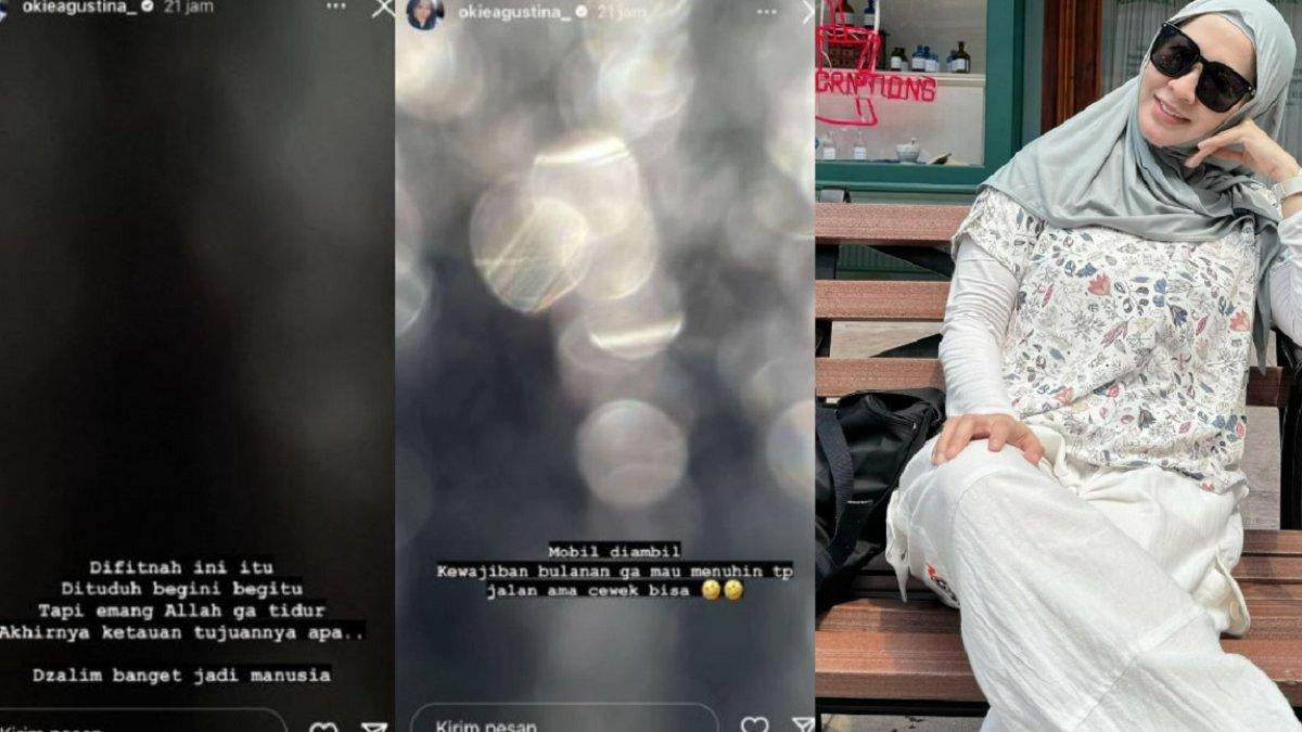 Curhat Okie Agustina di medsos, sindir Gunawan Dwi Cahyo?
