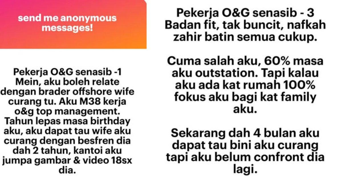 Curhat Pria Malaysia diselingkuhi saat kerja di luar negeri, nafkahi istri Rp27 juta per bulan