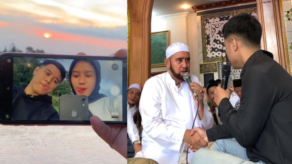 Curhat gadis pacaran 3 tahun beda keyakinan, pacar akhirnya mualaf dibantu Habib Syech