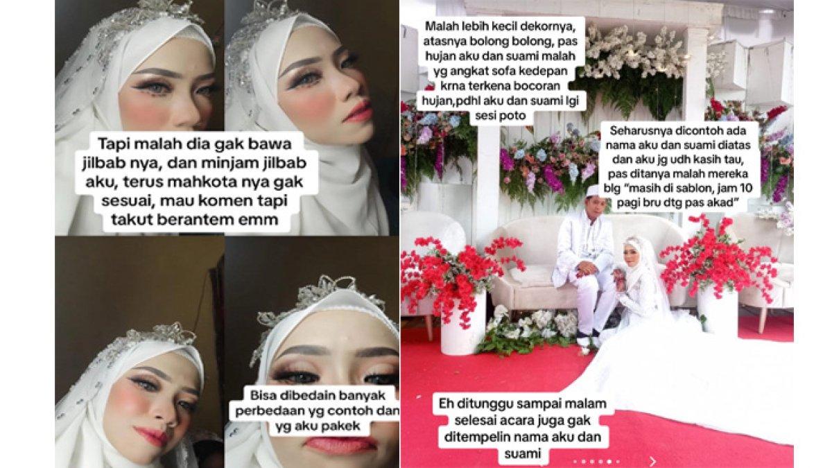 Curhat pengantin kecewa dengan hasil kerja vendor a