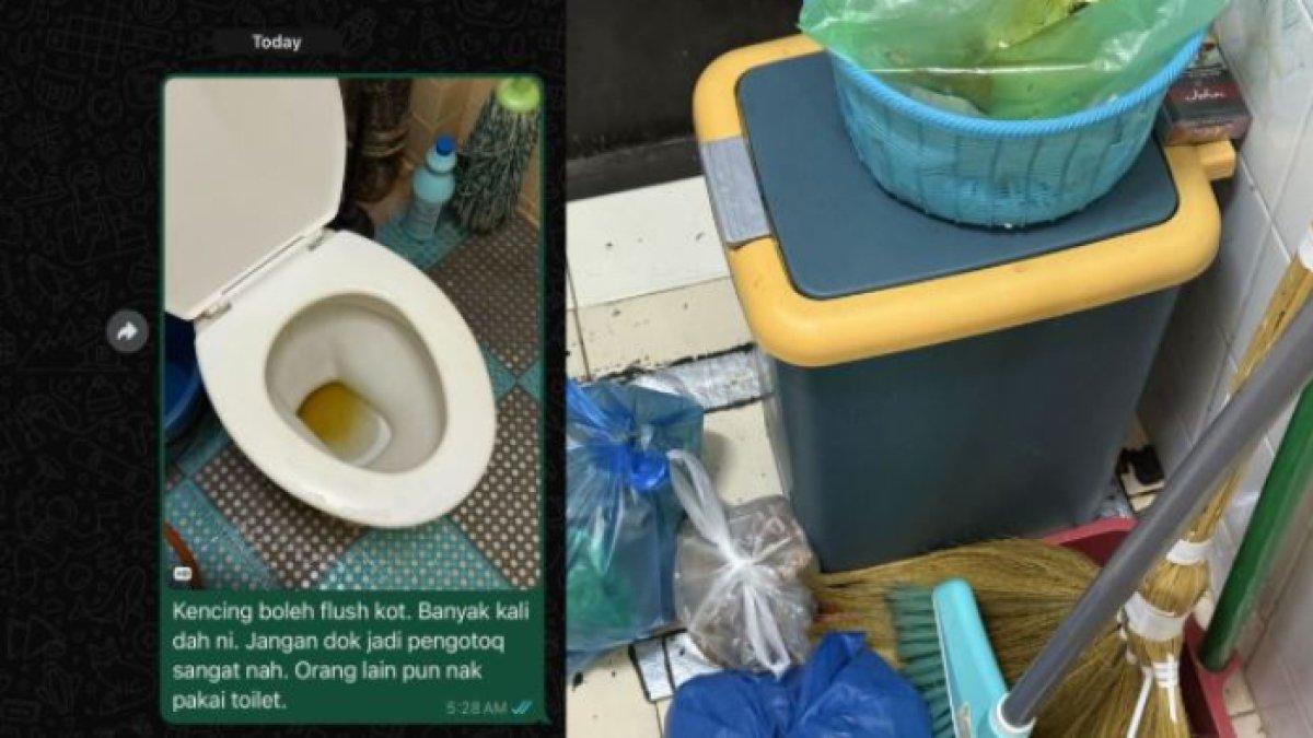 Curhatan seorang pemuda yang mengeluh dengan tingkah laku temannya yang jorok, tak pernah buang sampah dan tak pernah disiram setelah ke toilet .