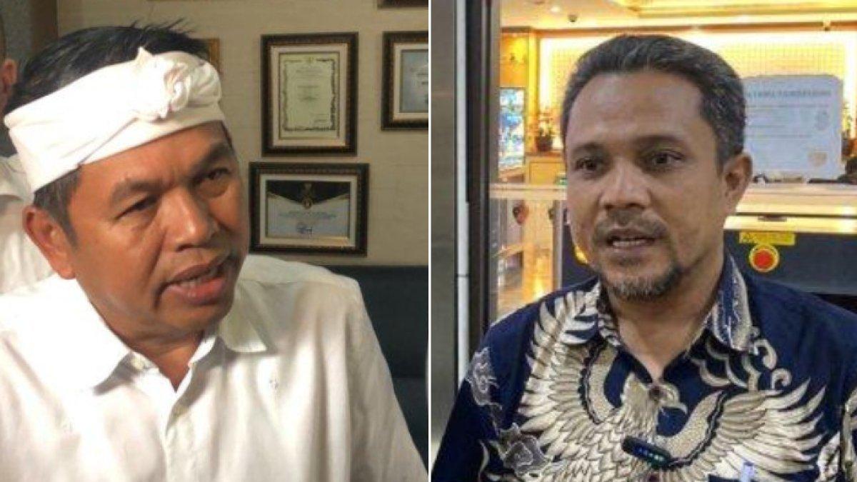 DEDI MULYADI DILAPORKAN - Dedi Mulyadi di kantor Pemerintah Kota (Pemkot) Bekasi, Bekasi Selatan, Jumat (7/3/2025). Adhel Setiawan, orang tua murid dari Kabupaten Bekasi, Jawa Barat, mendatangi Bareskrim Polri, Jakarta Selatan, Kamis (5/6/2025). Alasan Adhel Setiawan getol penjarakan Dedi Mulyadi terkait kebijakan siswa masuk barak militer.