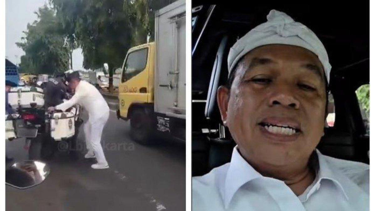 DEDI MULYADI DITILANG - Dedi Mulyadi naik motor patwal tanpa helm untuk temui Presiden Prabowo Subianto. Gubernur Jawa Barat Dedi Mulyadi viral naik motor patwal tanpa helm menuju lokasi acara peresmian kampus baru Universitas Petahanan di Sentul, Bogor, Jawa Barat pada Rabu (11/6/2025).