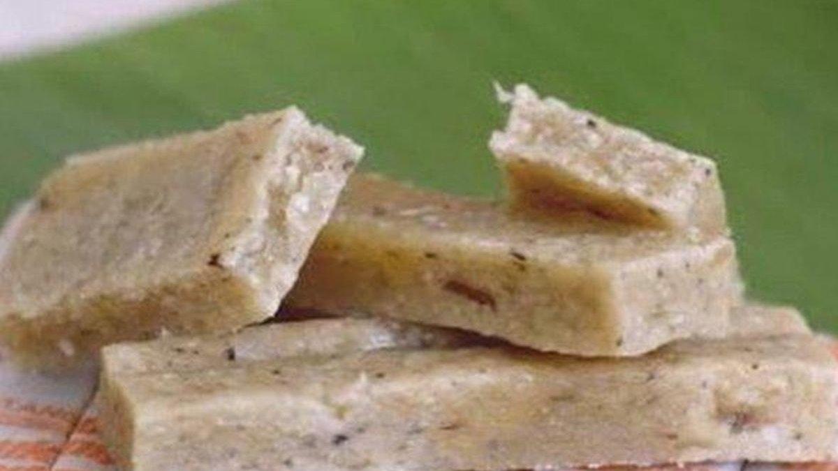 BELANJA OLEH-OLEH LEBARAN 2025: Dodol kentang adalah salah satu oleh-oleh khas Jambi.