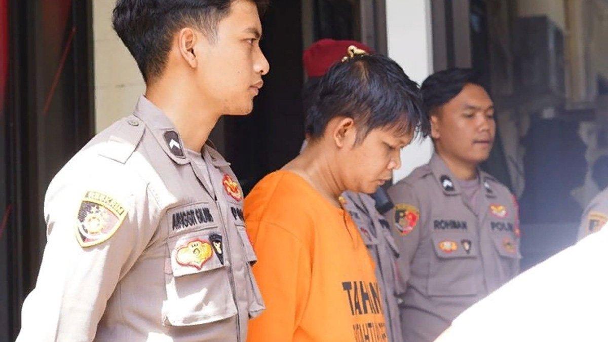 DMM, terduga pelaku yang meracuni istrinya dengan cairan pembersih lantai di Malang