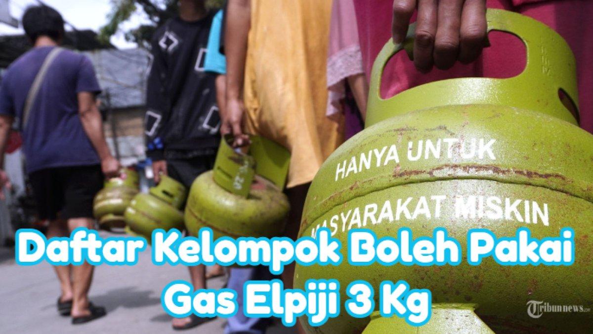 ATURAN BELI LPG - Potret warga antre membeli gas 3 kg di Pangkalan Gas 3 Kg, Jalan Terusan Suryani, Kota Bandung, Jawa Barat, Senin (3/2/2025). Daftar kelompok yang boleh menggunakan gas elpiji 3 kg