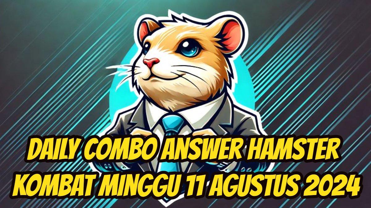 Daily Combo Hamster Kombat Minggu 11 Agustus 2024