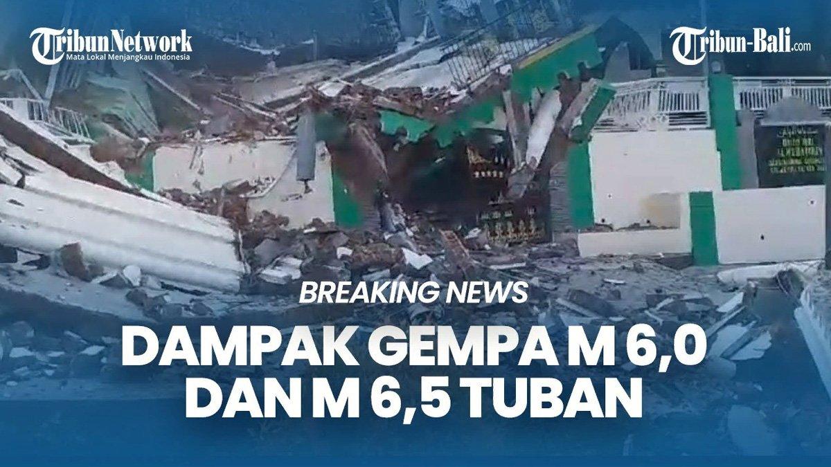 Dampak gempa Tubang, BMKG kaget saat membaca analisis gempa di Tuban.