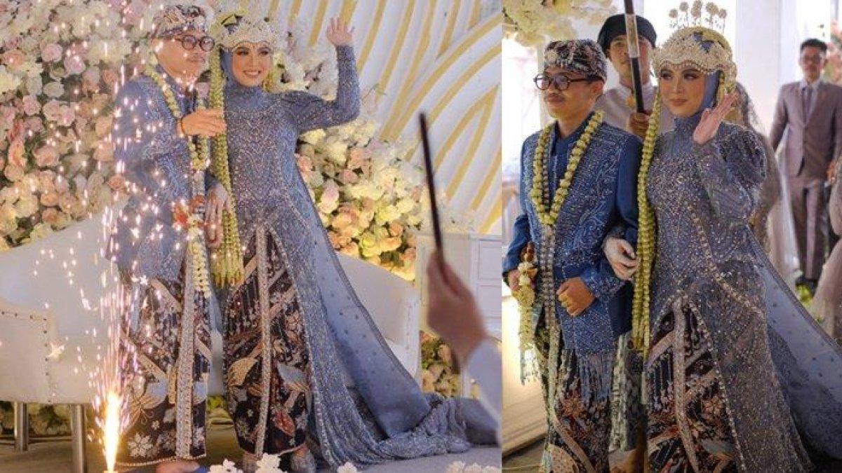 Dandanan Salsabila pengantin wanita yang asli