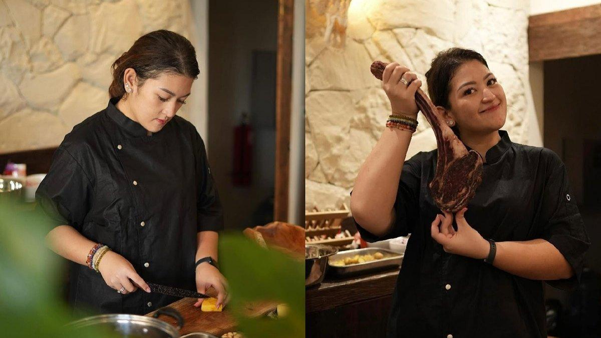 Danvy Rukmana menjadi chef