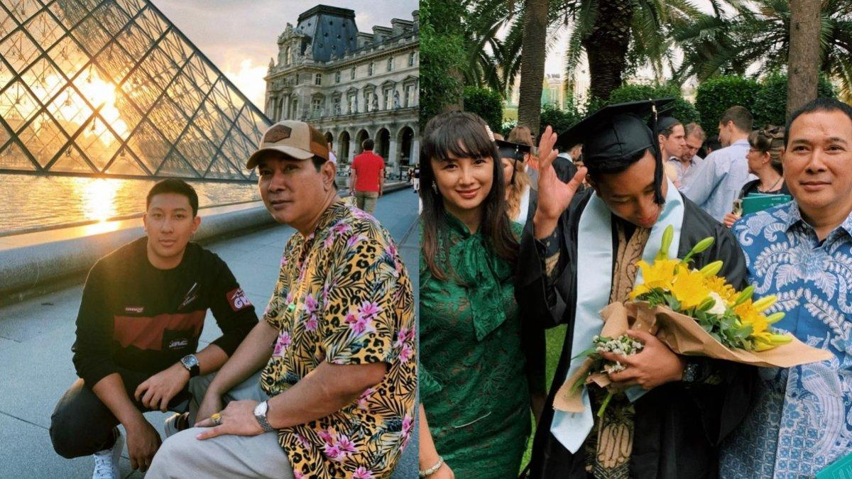 Darma Mangkuluhur bersama orangtuanya