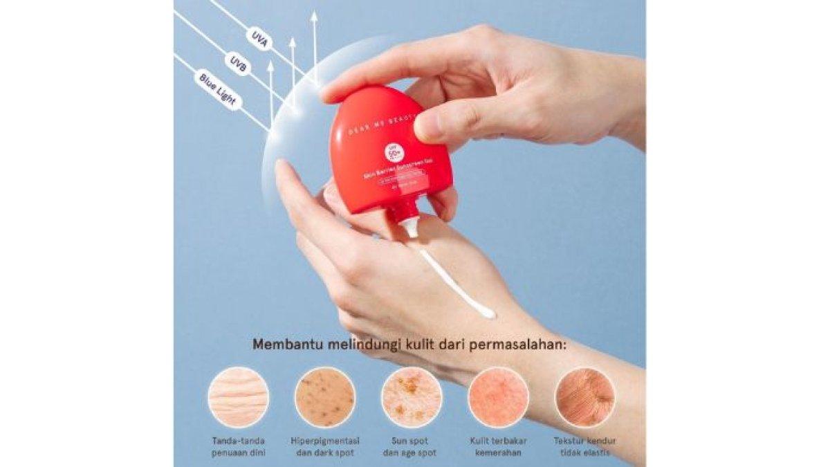 Dear Me Beauty Skin Barrier Sunscreen Gel SPF 50 PA++++ 