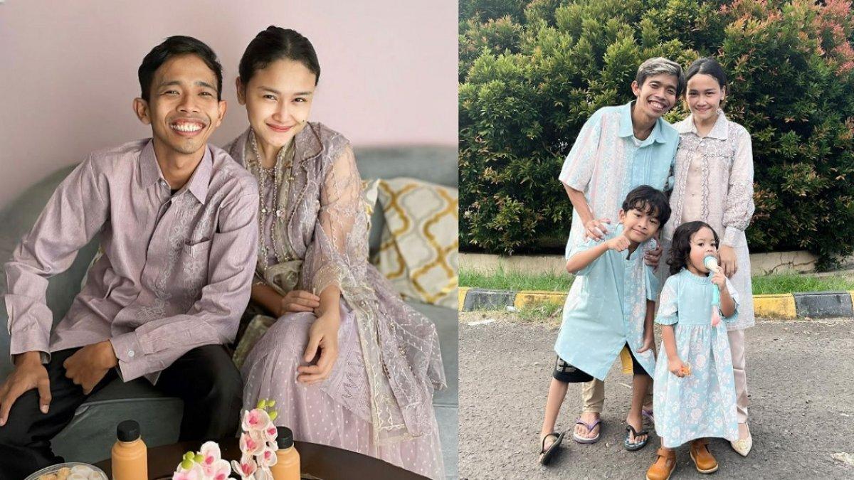 Dede Sunandar bersama keluarga