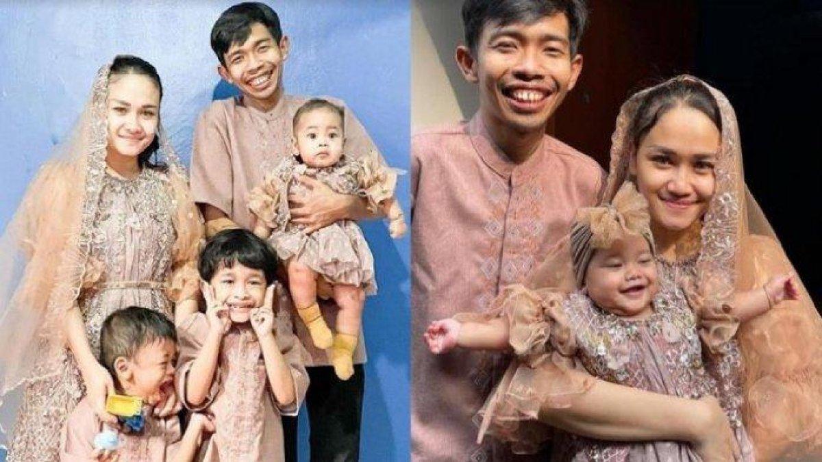 Dede Sunandar dan keluarganya