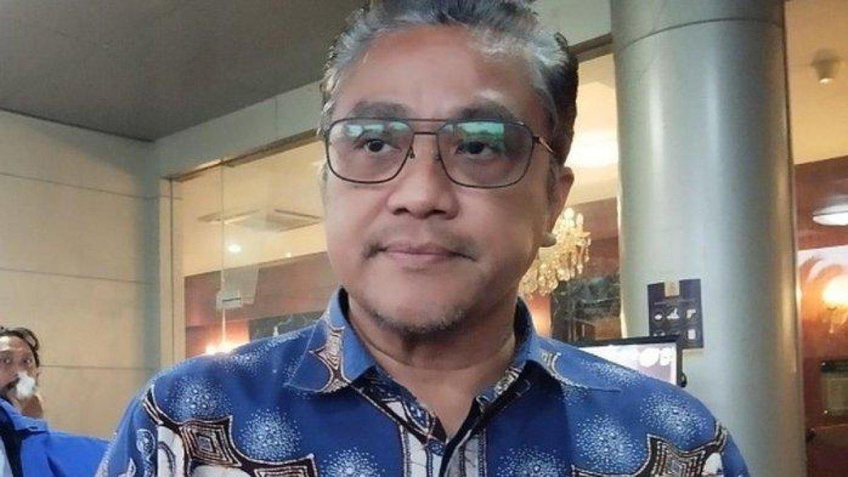 Dewan Pertimbangan Partai Demokrat, Dede Yusuf Macan Efendi di Soreang, Kabupaten Bandung, Jumat (1/3/2024).