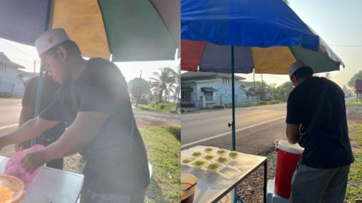 Demi mendukung Palestina, pria ini nekat berhenti bekerja di restoran cepat saji, pilih jualan nasi di pinggir jalan, tak disangka malah laris manis