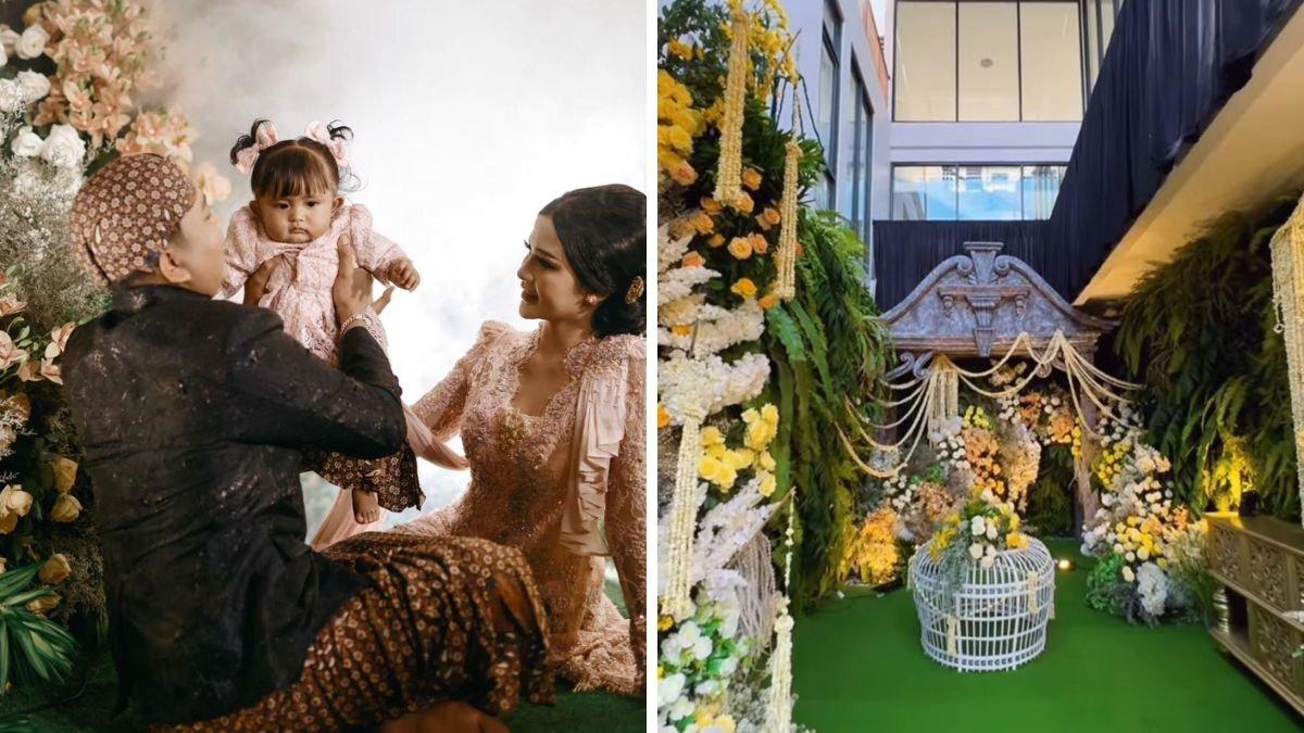 Denny Caknan mengadakan acara tedak siten untuk putrinya