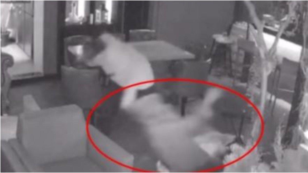 Detik-detik Tieu Vi dianiaya pacarnya di restoran