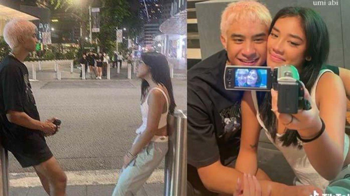 Devano Danendra putri Iis Dahlia pamer kemesraan dengan cewek baru