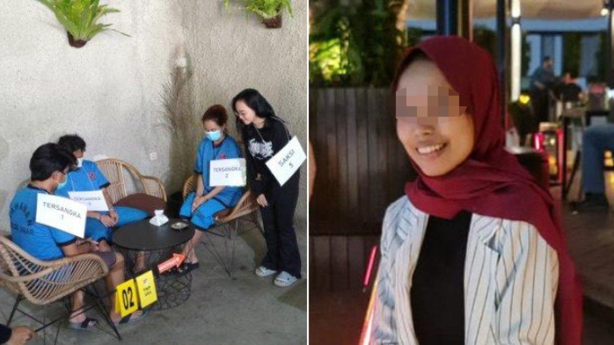 Devara Putri Prananda dan Dodit Alfiansyah sempat mampir ke kafe sebelum buang mayat Indriana Dewi.