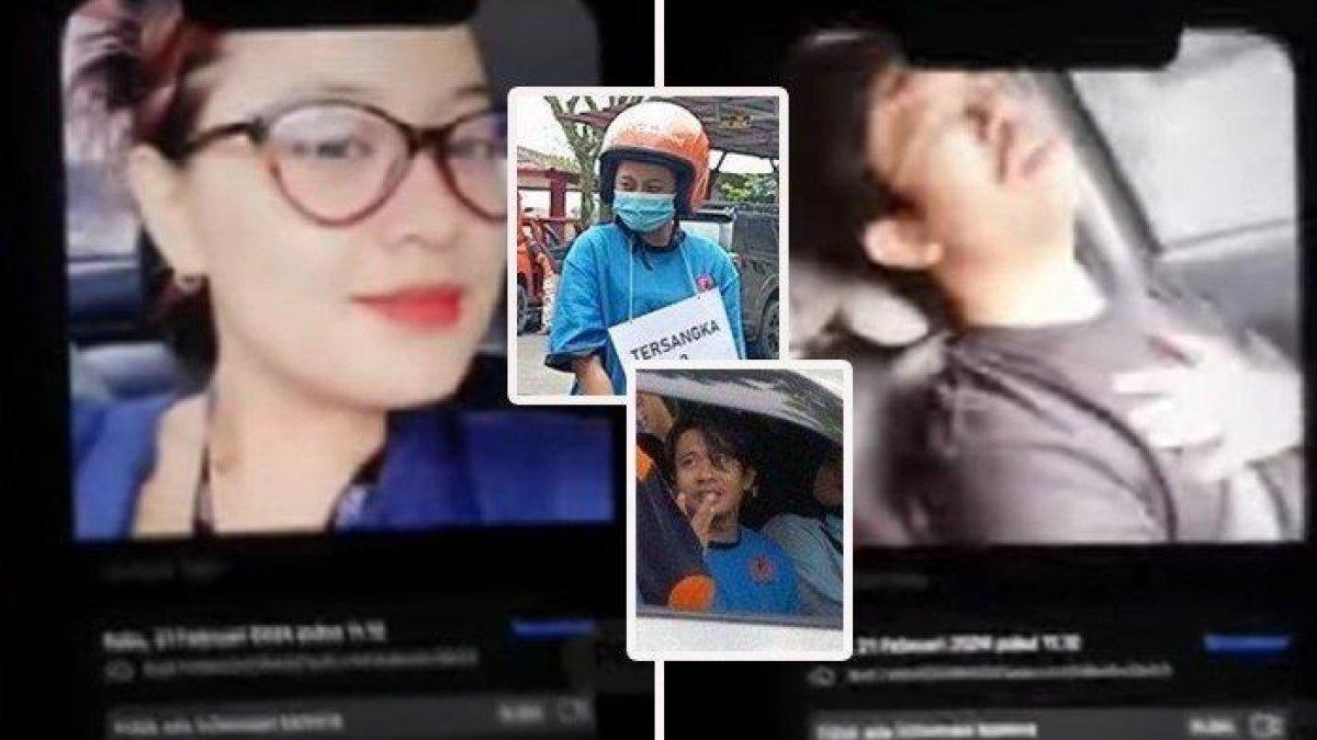 Devara Putri dan Didot Alfiansyah tertawa sambil nyanyi di dalam mobil