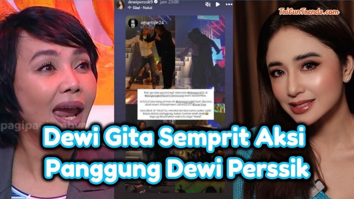 Dewi Gita mengungkap cerita lama ketika pernah menegur Dewi Perssik akibat aksi panggungnya mencium Armand Maulana
