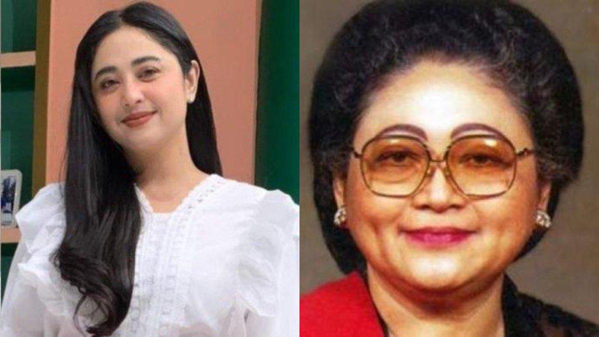 Dewi Perssik kenang momen menang lomba ngaji saat masih SD, bangga dapat penghargaan dari Ibu Tien Soeharto.