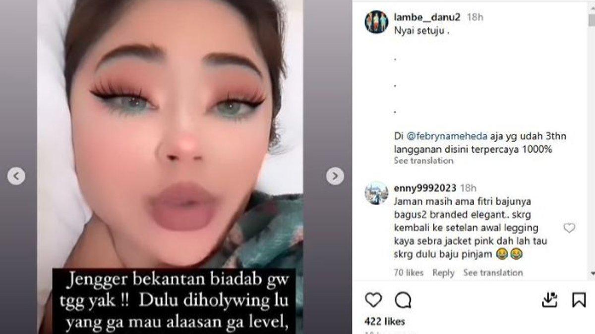 Dewi Perssik tantang duel Nikita Mirzani