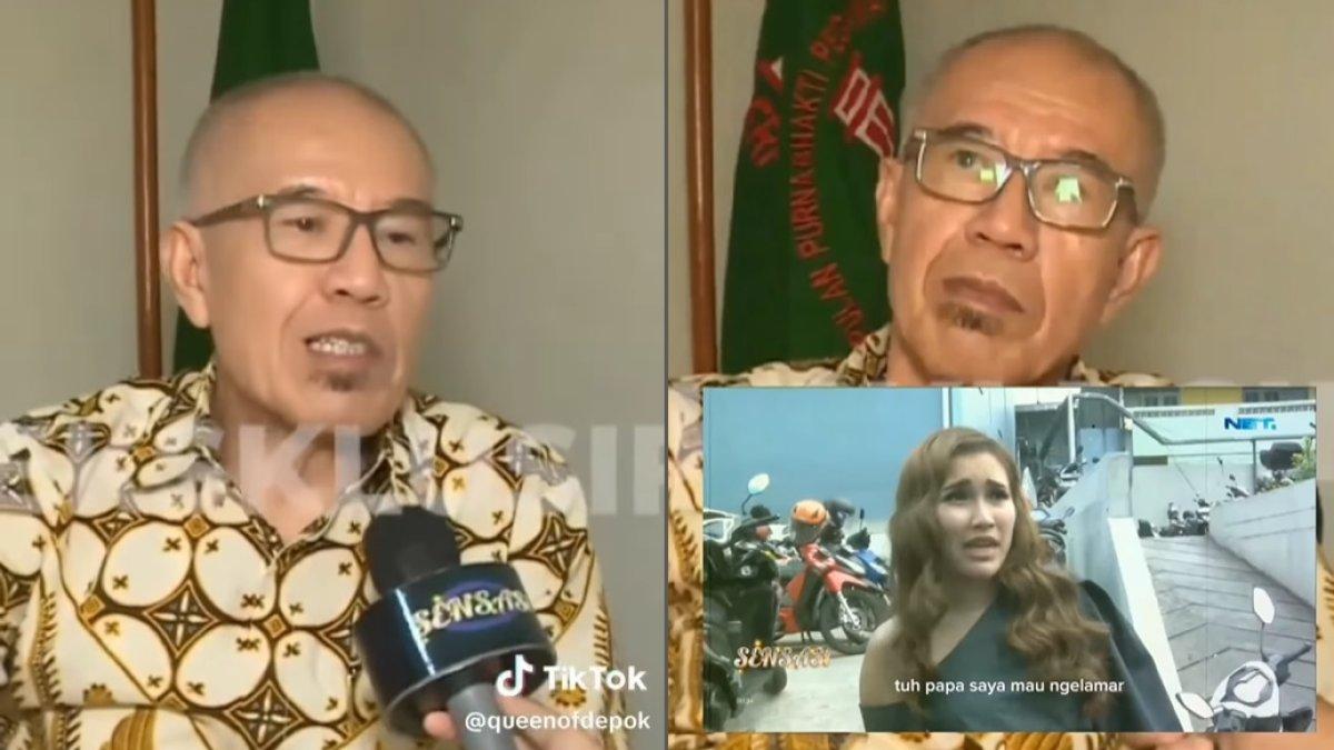 Dharsyi Akib calon ayah mertua Ayu Ting Ting