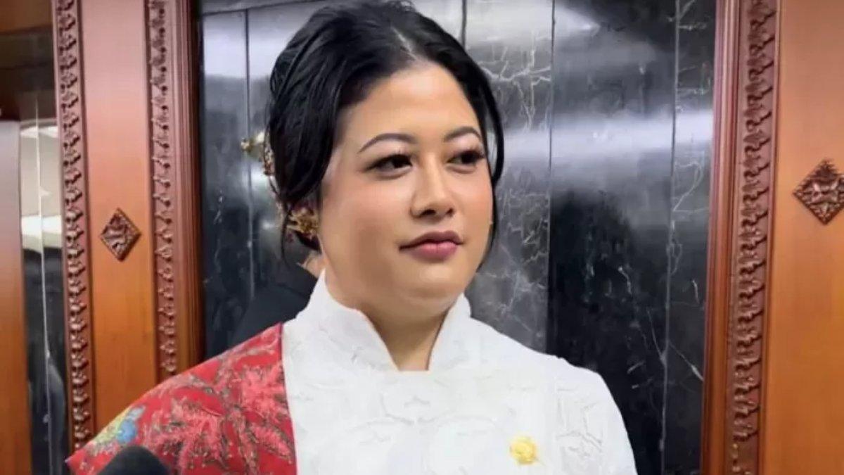 Diah Pikatan Orissa Putri Haprani atau dikenal Pinka Haprani, dilantik sebagai anggota DPR RI periode 2024-2029, Selasa (1/10/2024).