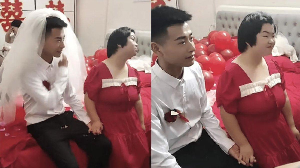 Dianggap tak sebanding, wajah pengantin asal China ini dianggap 'njomplang'