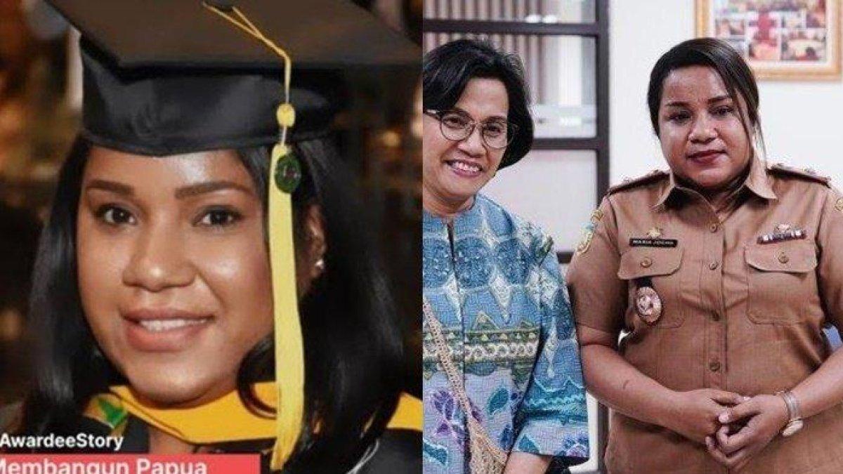 Dibalik kesuksesan Maria Jochu, wanita Papua lulus dari IPDN dan mendapat beasiswa ke Amerika Serikat, orang tuanya tidak mampu, nekat ambil kredit