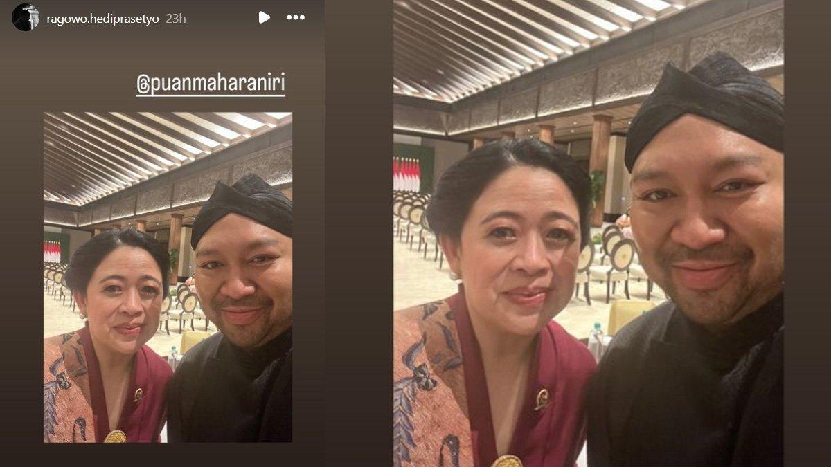 Didit Hediprasetyo upacara di IKN bareng Puan Maharani