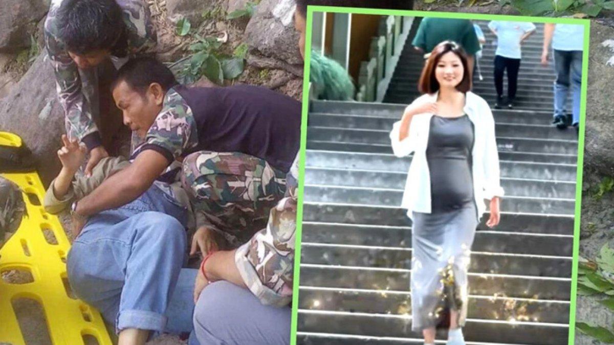 Didorong suami dari tebing di Thailand, wanita ini keguguran a