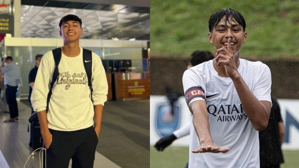 Diego Andres Sinathrya bahkan sudah dipercaya menjadi kapten tim U-16.