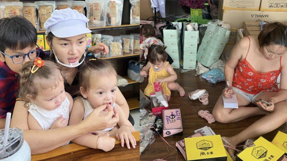 Diem Chau kerja keras hidupi anak-anaknya