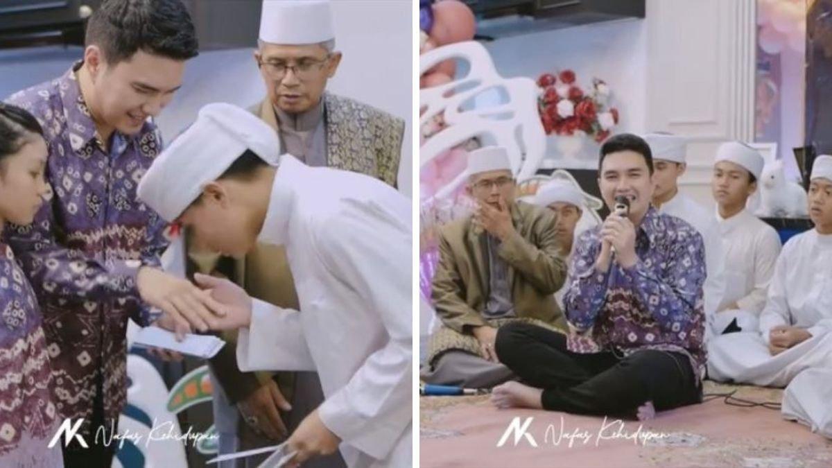 Dihadiri oleh anak yatim