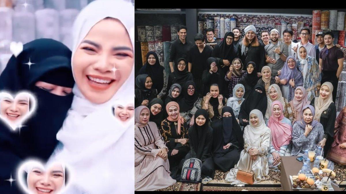 Dinar Candy diangkat jadi ketua pengajian oleh Ummi Pipik