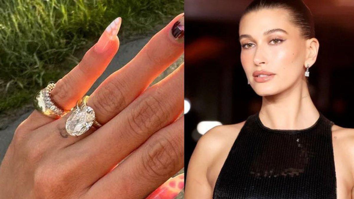 Diratukan saat hamil, Haily Baldwin Ugrade Cincin, Berliannya Makin Besar