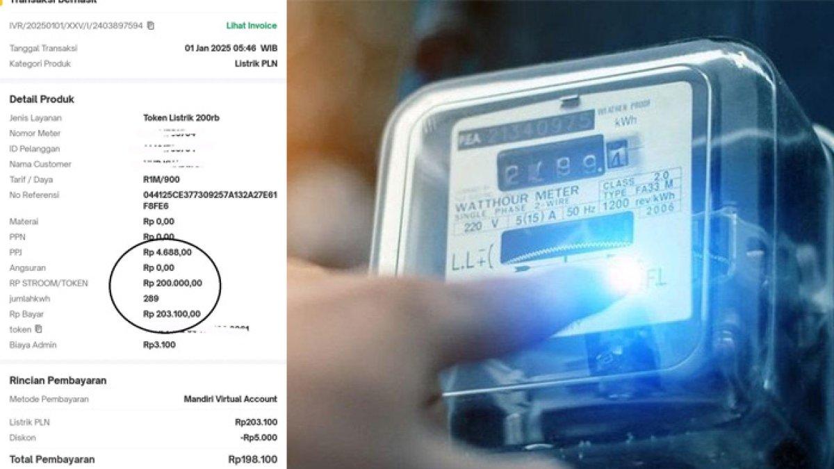 DISKON TOKEN LISTRIK - Ilustrasi token listrik. Berikut ketentutan agar token listrik diskon 50 persen masih bisa dipakai bulan Maret
